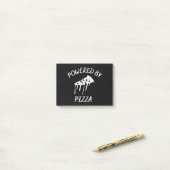 Post-it® Alimenté Par Pizza (Sur un bureau)