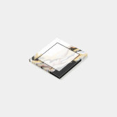 Post-it® Alligare Golden Abstract Acrylic Fluid Art (Incliné)