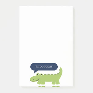 Post-it® Alligator amusant Personnalisé