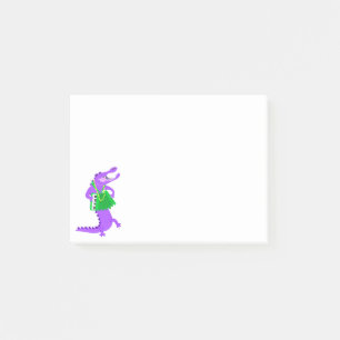 Post-it® Alligator violet jouant Accordion