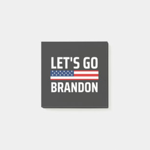 Post-it® allons brandon chant joe biden, drôles laissez all