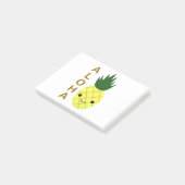 Post-it® Aloha Cute Kawaii Ananas (Incliné)
