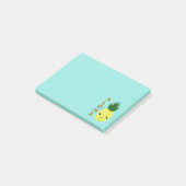Post-it® Aloha Cute Kawaii Ananas (Incliné)