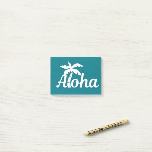 Post-it® Aloha Hawaii (Sur un bureau)