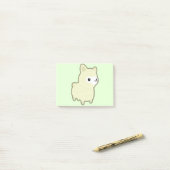 Post-it® Alpaga de Kawaii (Sur un bureau)