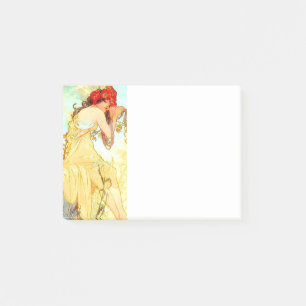 Post-it® Alphonse Mucha Art Nouveau Été