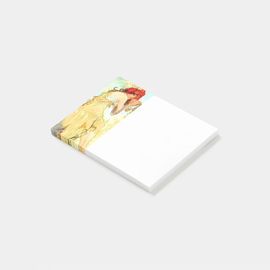 Post-it® Alphonse Mucha Art Nouveau Été (Incliné)