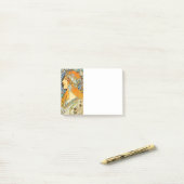 Post-it® Alphonse Mucha Art Nouveau Zodiac (Sur un bureau)
