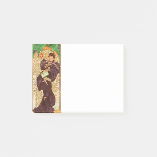 Post-it® Alphonse Mucha Prince et Dragon (Devant)
