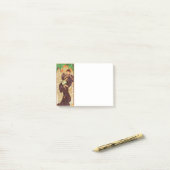 Post-it® Alphonse Mucha Prince et Dragon (Sur un bureau)
