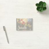 Post-it® Amalfi Italie Poster de voyage Graphique d'art (Bureau)