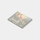 Post-it® Amalfi Italie Poster de voyage Graphique d'art (Incliné)