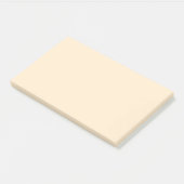 Post-it® Amande blanchie (couleur solide) (Incliné)