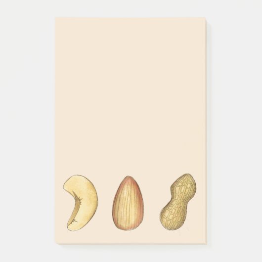 Post-it® Amande d'arachide Cashew Snack Alimentation Nut No (Devant)