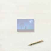 Post-it® Amants sous une pleine lune     (Sur un bureau)