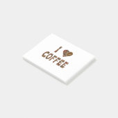 Post-it® Amateur de café - Grains de café (Incliné)