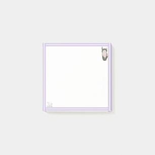 Post-it® Amateur de chevaux drôle, museau de supervision fa