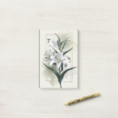 Post-it® Amazon Lily Art - Style or & Scandi (Sur un bureau)