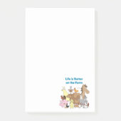 Post-it® Améliorez à la ferme - notes de post-it (Devant)