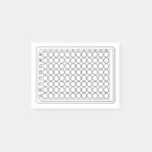 Post-it® Aménagement de la plaque de 96 puits (Devant)