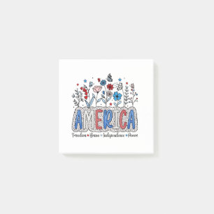 Post-it® America Freedom Brave indépendance Power 4 juillet
