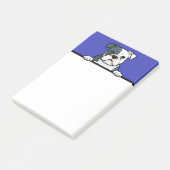 Post-it® American Bulldog mignon cadeau Amoureux des chiens (Incliné)