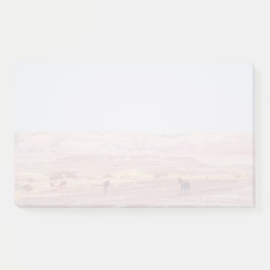 Post-it® American Desert Horses P8670 (Devant)