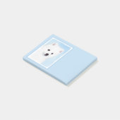Post-it® American Eskimo Dog Painting - Original Dog Art (Incliné)