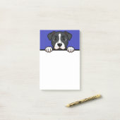 Post-it® American Staffordshire Terrier Custom Amstaff Chie (Sur un bureau)