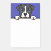 Post-it® American Staffordshire Terrier Custom Amstaff Chie (Devant)