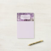 Post-it® Amethyst Crystal Healing Arts Personnalisés (Sur un bureau)
