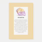 Post-it® Ametrine Cristal Signification Bijoux Display (Devant)