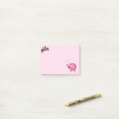 Post-it® Ami du cochon et de l'abeille  (Sur un bureau)