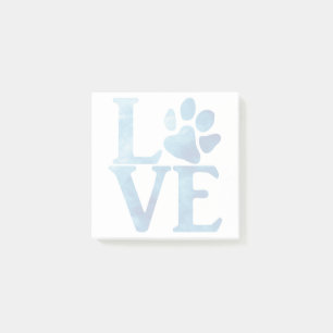 Post-it® Amour Classique Bleu Clair