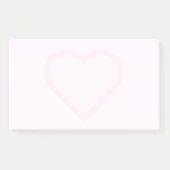 Post-it® Amour - Coeur - Romantique - Je t'aime - Tes coule (Devant)