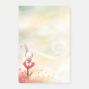 Post-it® Amour Coeurs Bunny