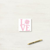 Post-it® Amour Dahlia Classique (Sur un bureau)