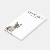 Post-it® Amour de Bulldog (Incliné)