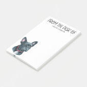 Post-it® Amour de Bulldog (Incliné)