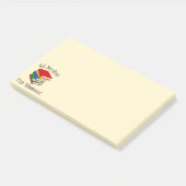 Post-it® Amour de lecture de livres (Incliné)