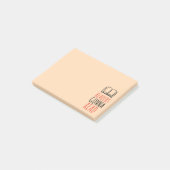 Post-it® Amour de lecture de livres (Incliné)