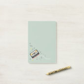 Post-it® Amour de mix tape (Sur un bureau)