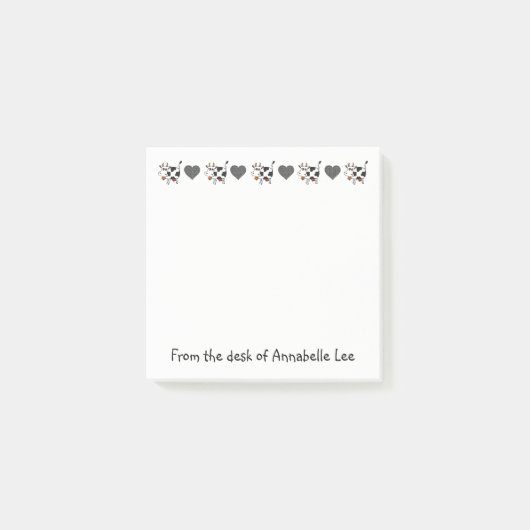 Post-it® Amour de MOO de MOO (Devant)