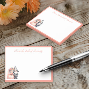 Post-it® Amour de Nain Fantaisiste Mariée Marié Mariage Ora