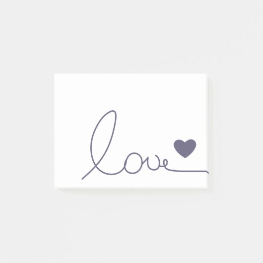 Post-it® Amour de Purple Heart (Devant)