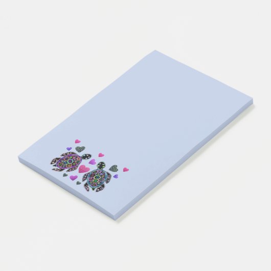 Post-it® Amour de tortue (Incliné)