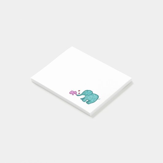 Post-it® amour d'éléphant (Incliné)