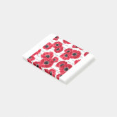 Post-it® amour des pavots (Incliné)