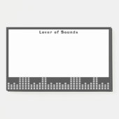 Post-it® Amour des sons (Devant)