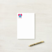 Post-it® Amour et famille (Sur un bureau)
